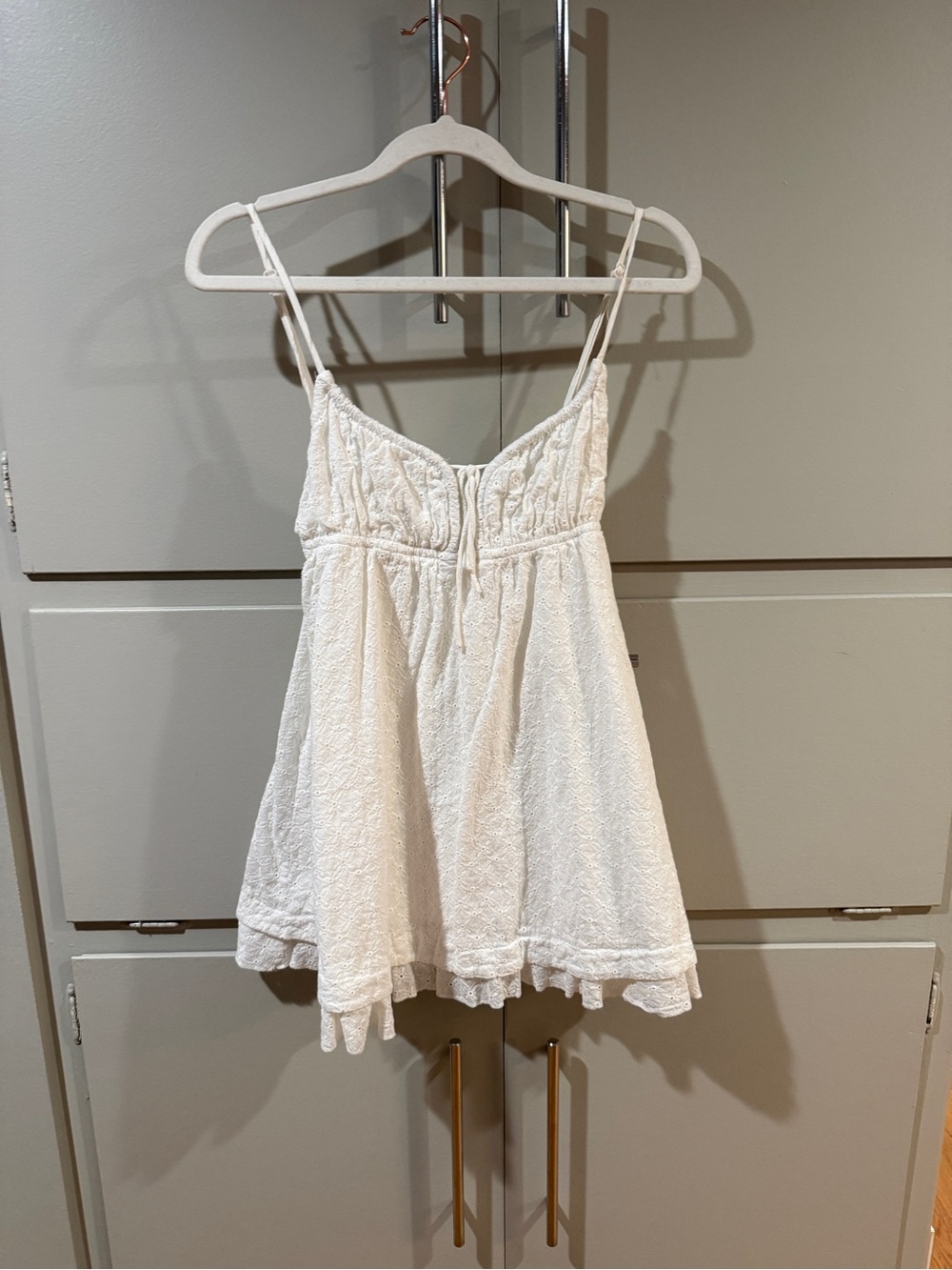 Princess Polly White Lace Mini Dress - Picture 1 of 3